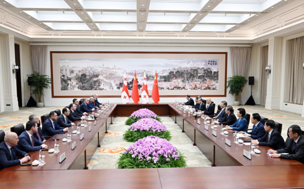 Xi Meets Georgian Prime Minister