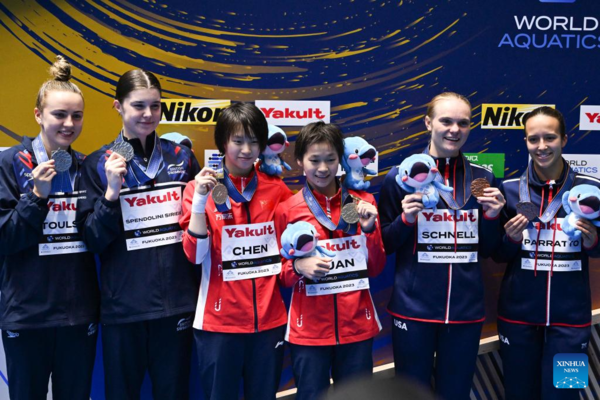 China's Quan and Chen Storm to Women's Sychronized 10m Platform Victory