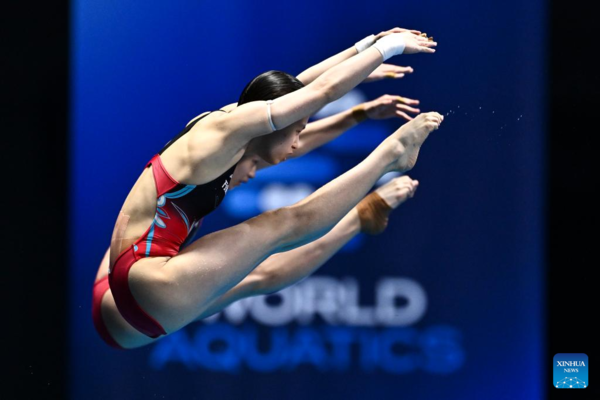 China's Quan and Chen Storm to Women's Sychronized 10m Platform Victory