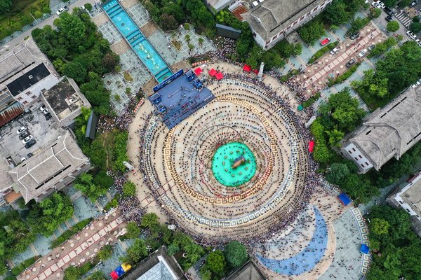 Celebrations of Ethnic Festival 'Liuyueliu' in SW China