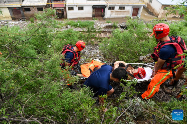 Rescue Underway in Flood