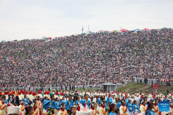 70th Anniversary of Founding of Gannan Tibetan Autonomous Prefecture Celebrated in Gansu