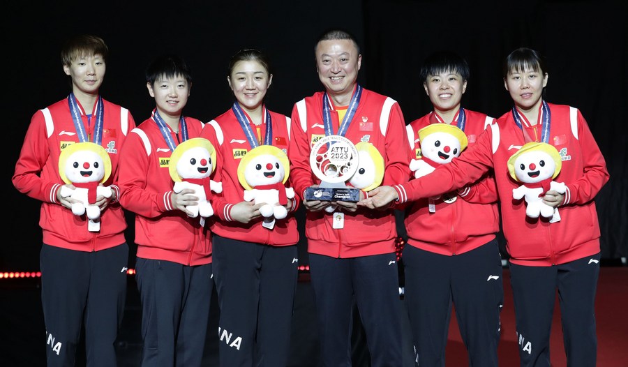 China Claims Women's Team Title at Asian Table Tennis Championships