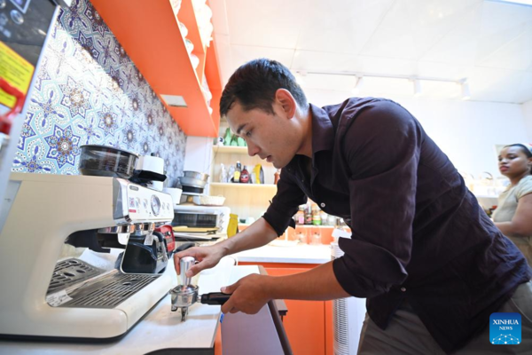 Transnational Couple Run Cafe in Xinjiang's Kashgar