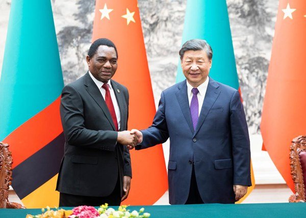China, Zambia to Boost Cooperation as Ties Elevated