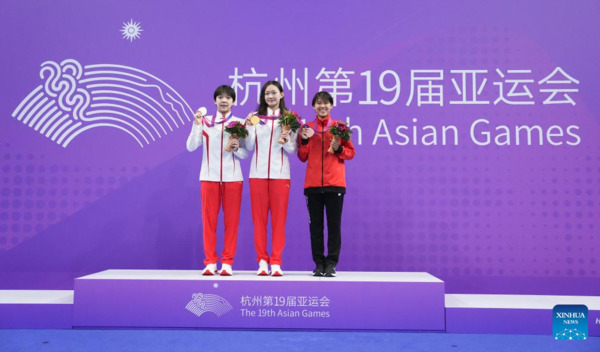 Li Bingjie Wins Women's 400m Freestyle at Hangzhou Asiad