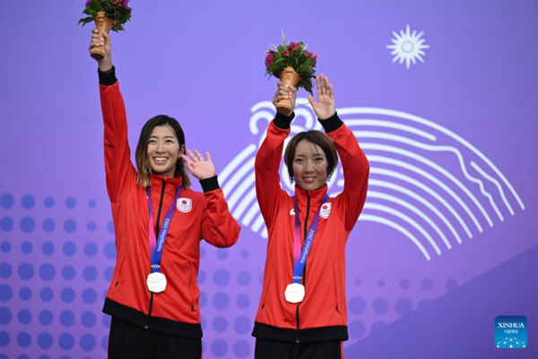 China Wins 6th Straight Women's Beach Volleyball Gold at Asiad