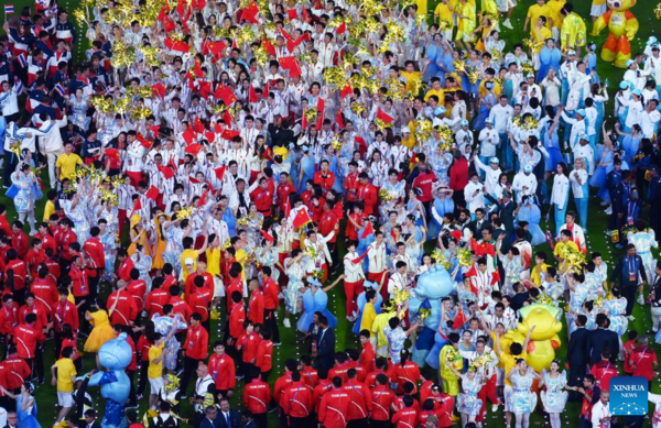 Closing Ceremony of 19th Asian Games Held in Hangzhou