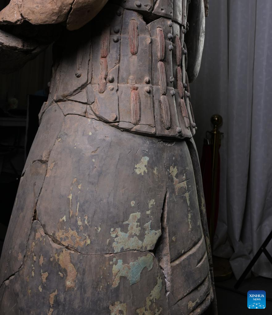 Experts Restore Terracotta Warriors in Xi'an