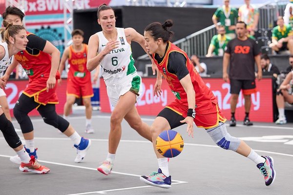 China's Wang Lili Named FIBA 3x3 Women's Series MVP