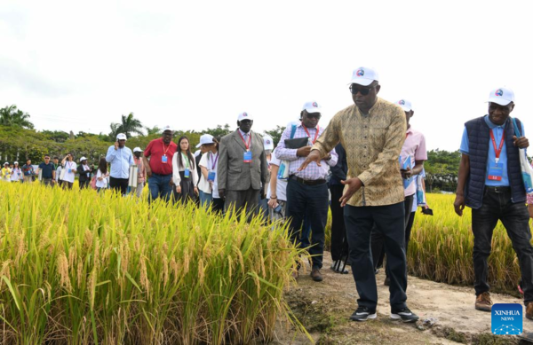 Participants of 2nd Forum on China-Africa Cooperation in Agriculture Go on Field Trips in Sanya