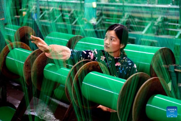 County in E China Develops Rope Net Industry