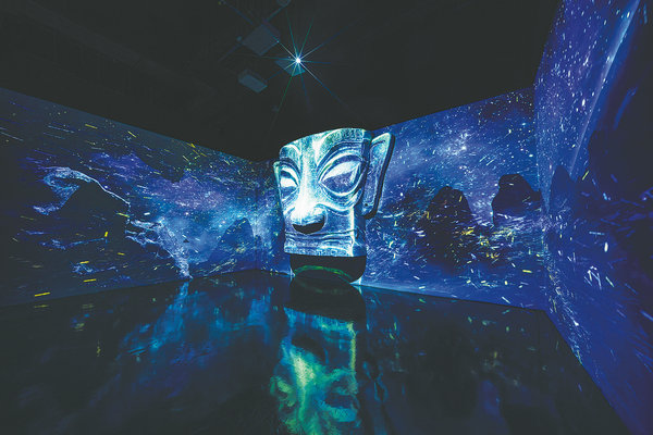 Sanxingdui Exhibition Offers Immersive Peek Behind the Masks