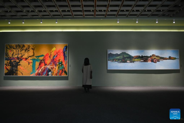 Art Exhibition Opens as Part of Liangzhu Forum in East China