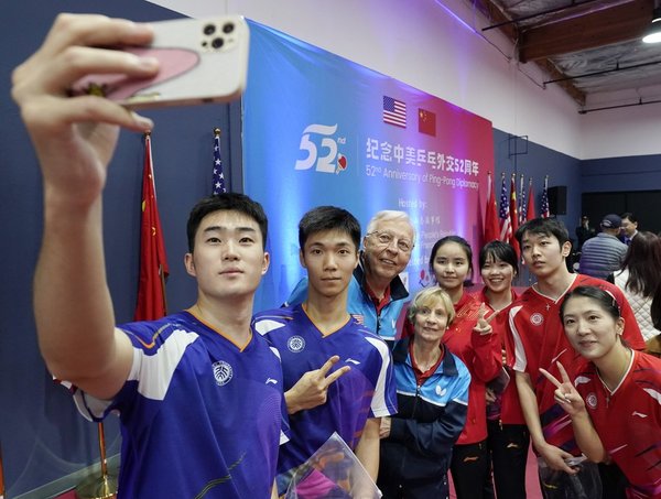 52 Years on, Ping-Pong Continues Spreading Friendship in U.S.