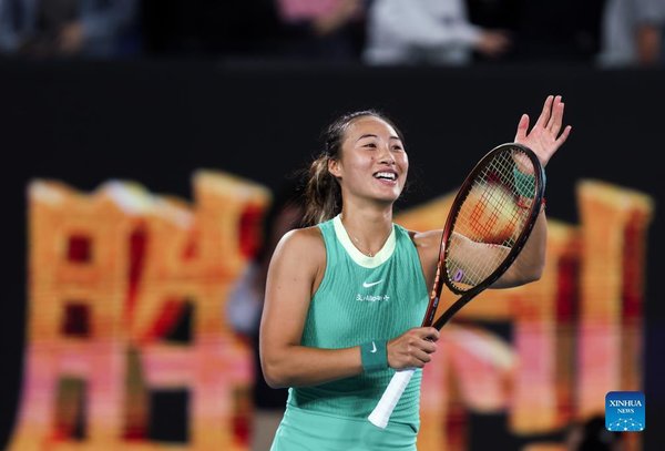 China's Zheng Storms into First Grand Slam Final at Australian Open