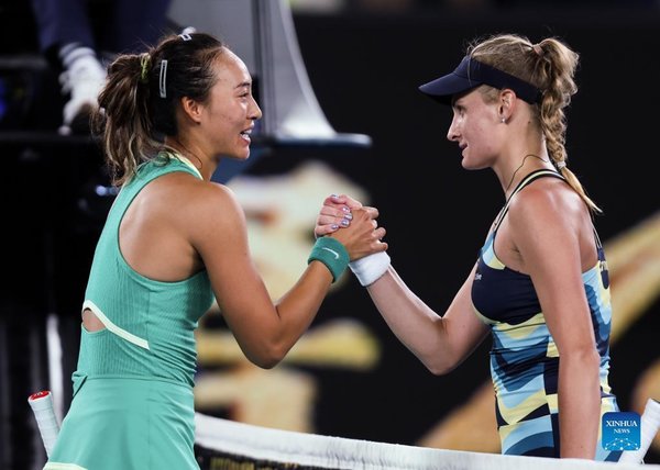 China's Zheng Storms into First Grand Slam Final at Australian Open