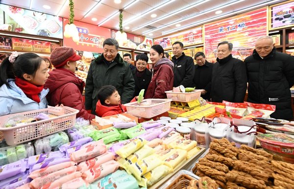 Xinhua Headlines-Xi Focus: Xi Extends Spring Festival Greetings to All Chinese