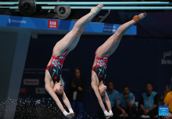 Love, friendship sparkle at Xi'an Diving World Cup