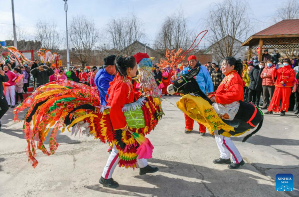 People Celebrate Upcoming Lantern Festival in China