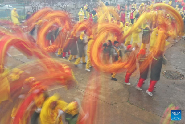 People Celebrate Upcoming Lantern Festival in China