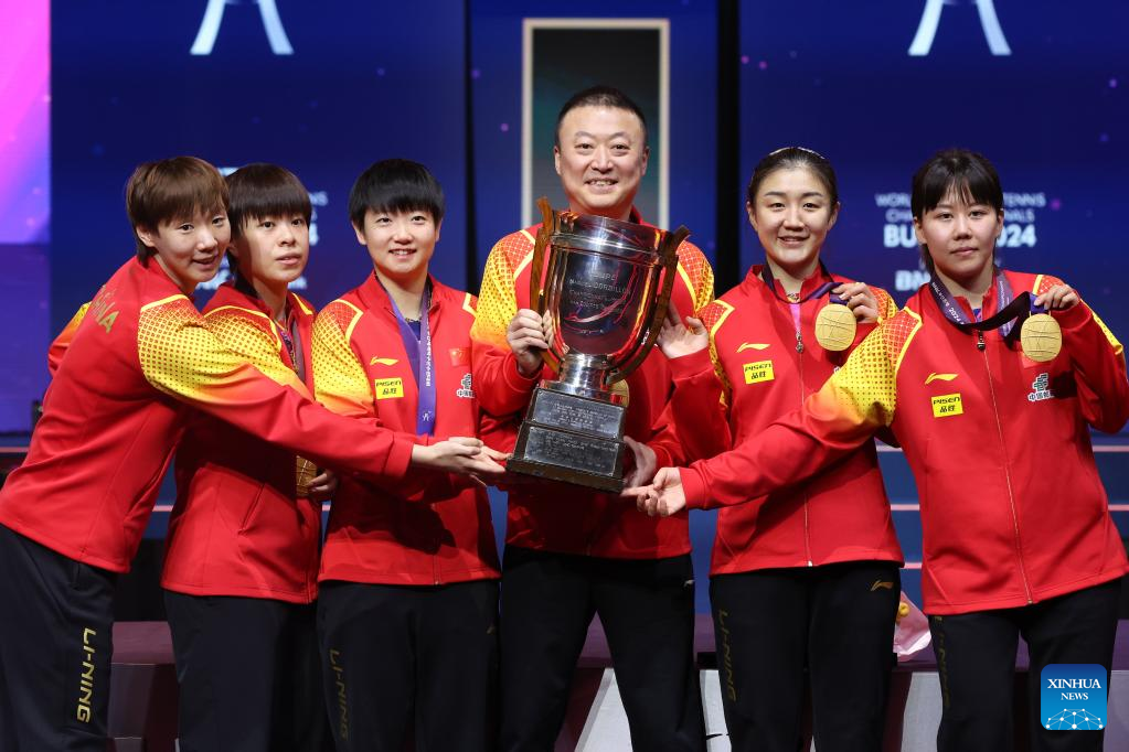 China Wins 6th Straight Women's Title at Table Tennis Team Worlds