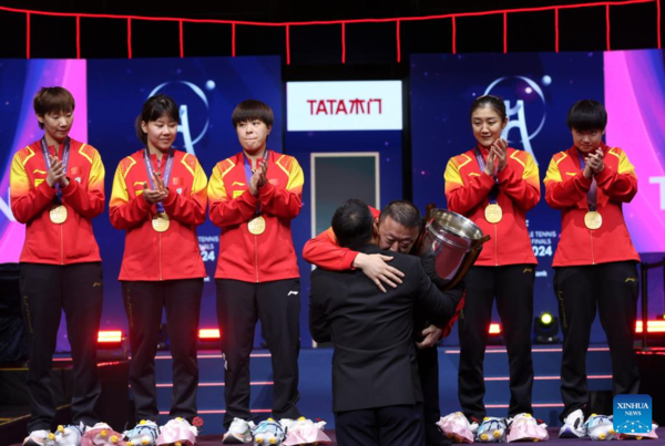 China Wins 6th Straight Women's Title at Table Tennis Team Worlds