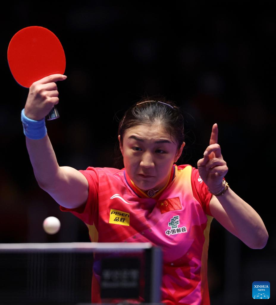 China Wins 6th Straight Women's Title at Table Tennis Team Worlds