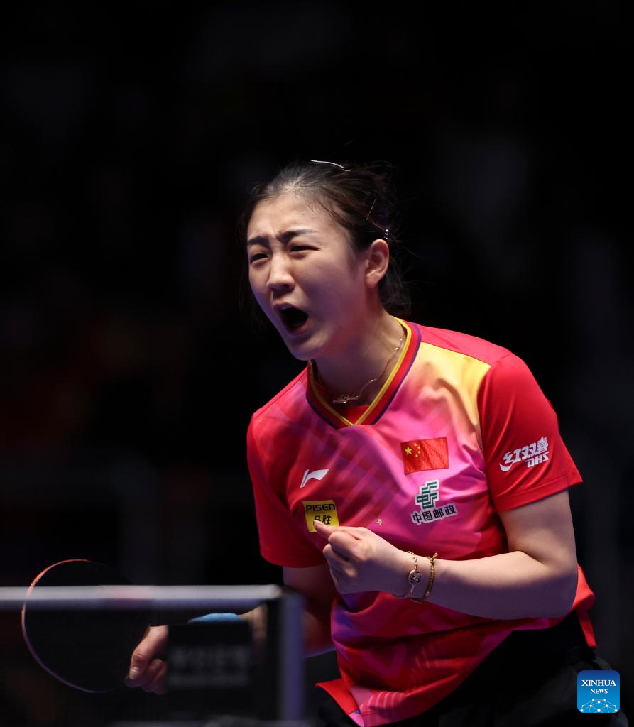 China Wins 6th Straight Women's Title at Table Tennis Team Worlds