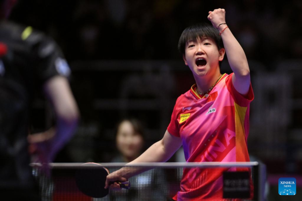 China Wins 6th Straight Women's Title at Table Tennis Team Worlds