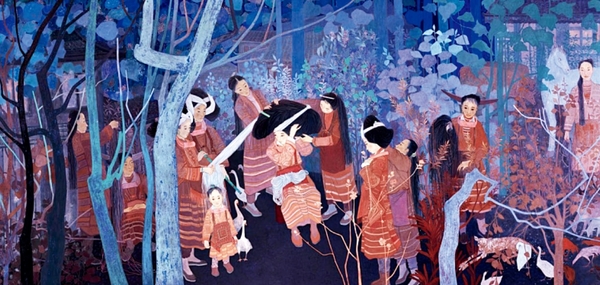 Works from Fine Arts Exhibition of Chinese Women Artists