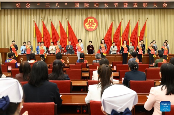 Chinese Women Role Models Honored Ahead of International Women's Day