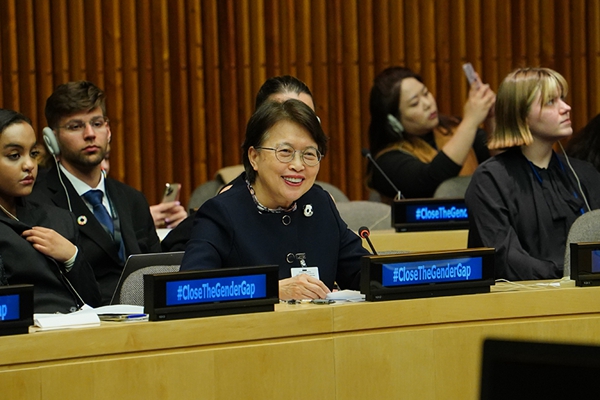China's Experience with Gender Equality Shared at UN