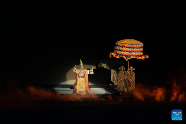 Historical Opera 'Princess Wencheng' Staged in Lhasa, China's Xizang