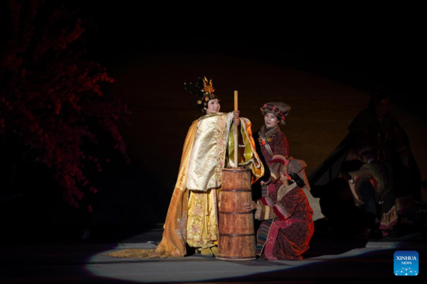 Historical Opera 'Princess Wencheng' Staged in Lhasa, China's Xizang