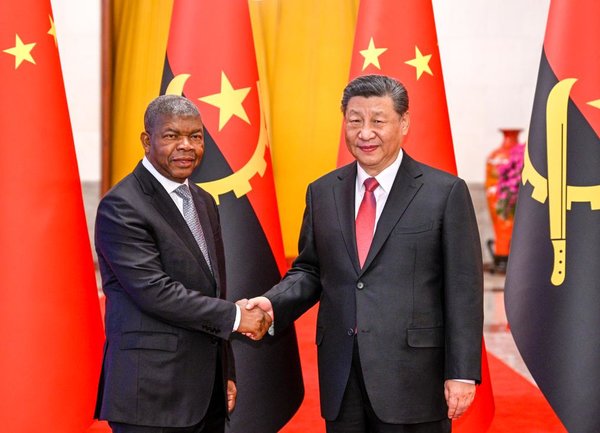 Chinese, Angolan Presidents Hold Talks, Elevating Bilateral Ties to Comprehensive Strategic Cooperative Partnership