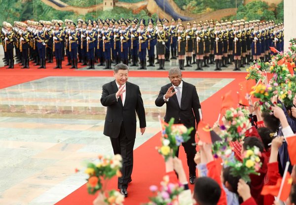 Chinese, Angolan Presidents Hold Talks, Elevating Bilateral Ties to Comprehensive Strategic Cooperative Partnership