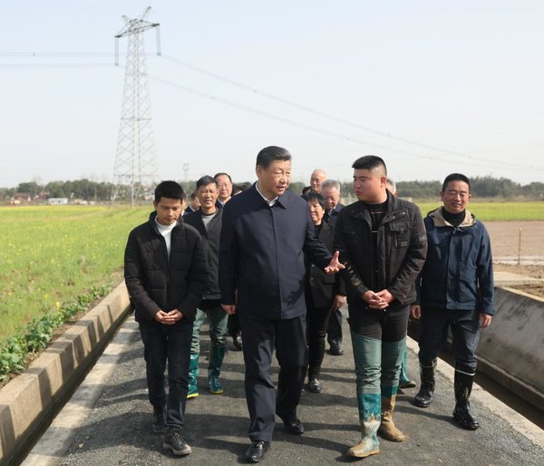 Xi Inspects Spring Farming Work