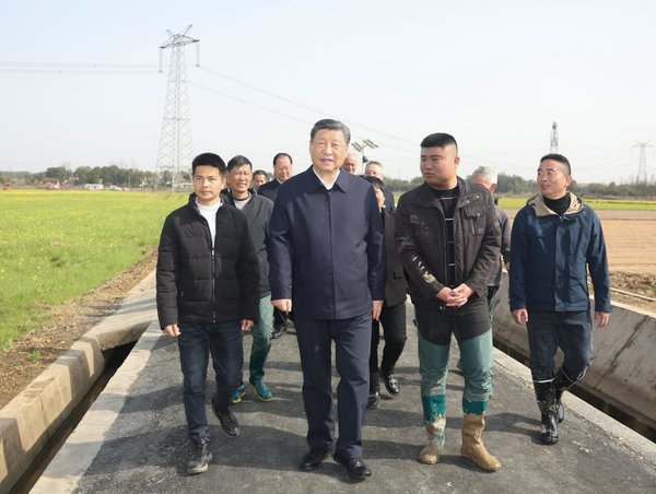 Xi Inspects Spring Farming Work