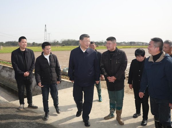 Xi Inspects Spring Farming Work