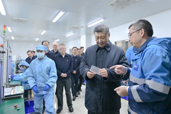 Xi Inspects Changsha in Central China's Hunan Province