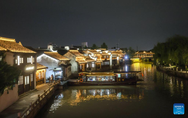 Revitalized Yuehe Historical Area Becomes Tourist Attraction in Jiaxing, E China