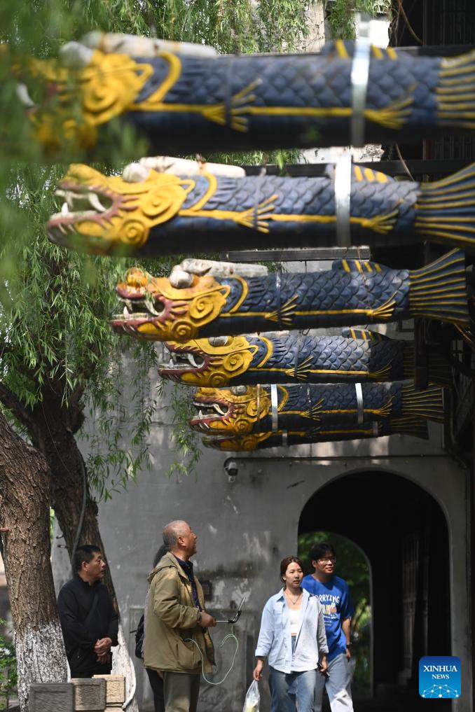 Revitalized Yuehe Historical Area Becomes Tourist Attraction in Jiaxing, E China