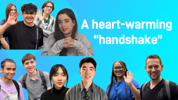 InFocus | A Heartwarming 'Handshake'