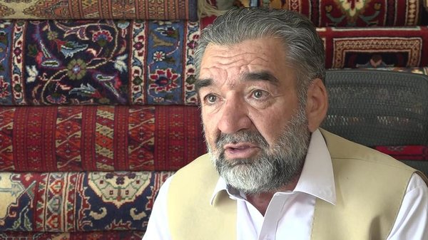 Afghan Carpet Seller Upbeat About Business Opportunities in China