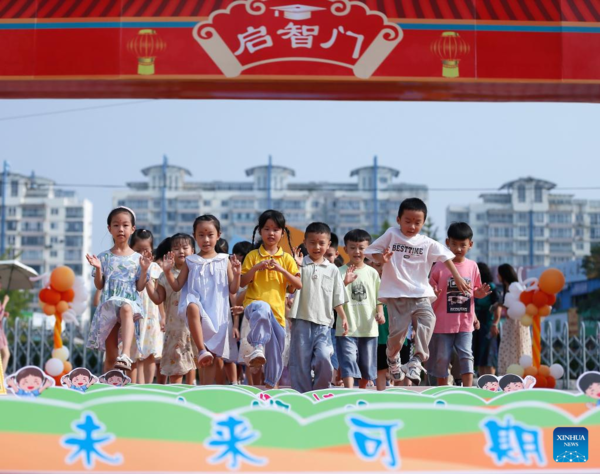 Schools Across China Host Activities to Mark Start of New Semester