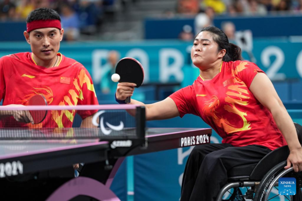 Paralympics: Para Table Tennis Mixed Doubles XD7 final