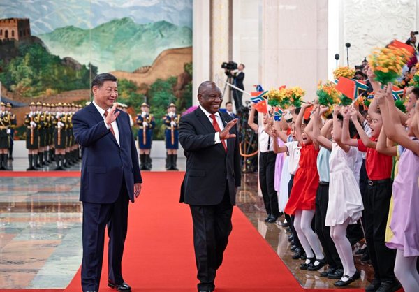 Xi, Ramaphosa Announce Elevation of China-South Africa Ties