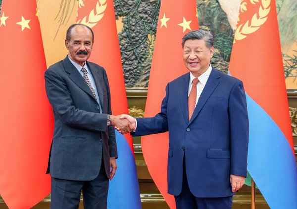 Xi Meets Eritrean President