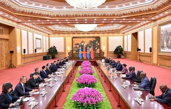 Xi Meets DRC President